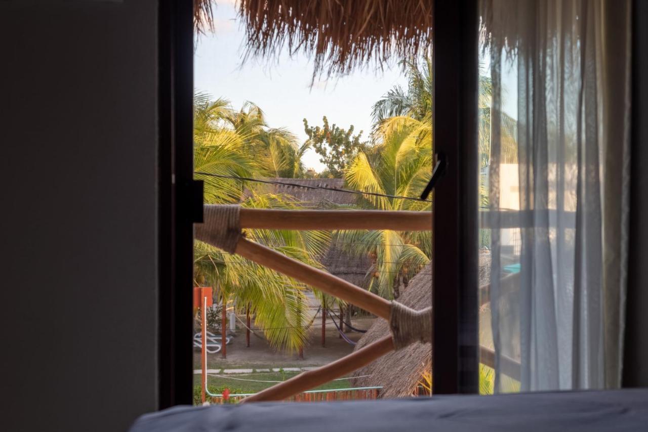 Hotel Mayari Holbox Exterior photo View from a room at the hotel