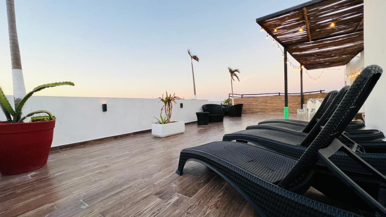 Hotel Mayari Holbox Exterior photo Rooftop at Hotel Habita